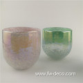 New design bubble wall glass candle holder